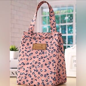 Cooler bag Leopard Print lunch insulated tote NWOT NIP